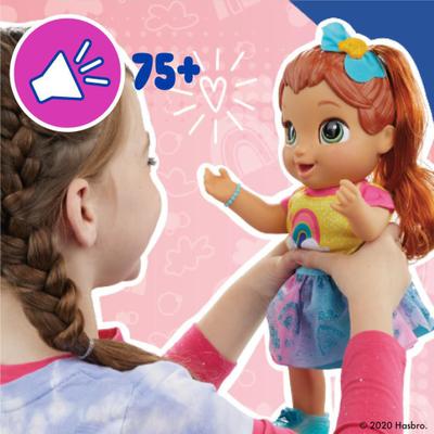 Baby Alive Grows Up Princesa Ellie Cresce de Verdade, +75 sons e