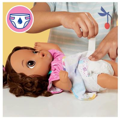 Boneca Bebê com Acessórios - Baby Alive - Hora do Suco - Vestido