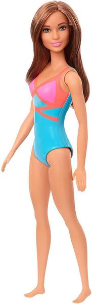 Boneca Barbie Fashion Praia Roupa Laranja Mattel DWJ99 HDC49