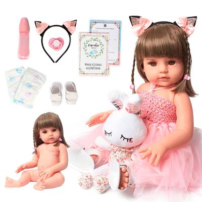 Boneca Reborn Realista Menina Original Recém Nascida Pagão - ShopJJ -  Brinquedos, Bebe Reborn e Utilidades