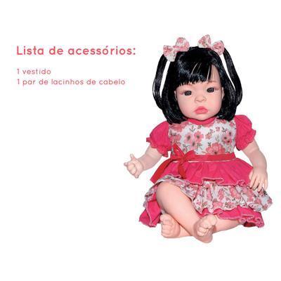 Boneca Tipo Bebe Reborn Barato Sid-nyl