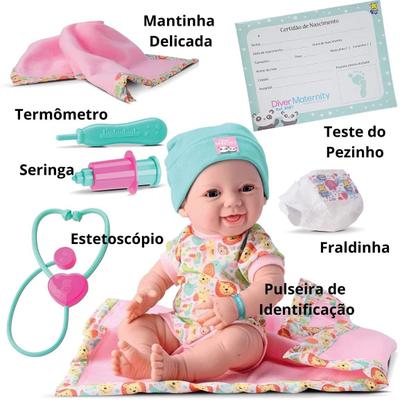 Kit Roupinha Infantil Mãe E Filha Boneca Bebê Reborn