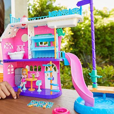 Playset e Mini Boneca – Polly Pocket – Casa do Lago da Polly – Mattel -  RioMar Recife Online