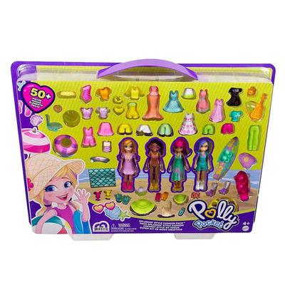 kit roupa boneca barbie 60 pecas roupinhas acessorios