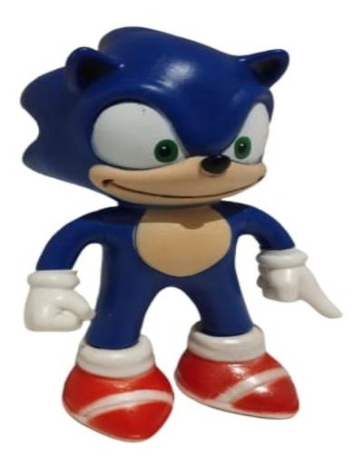 Boneco Sonic Classic Azul Personagem Action Figure Articulado