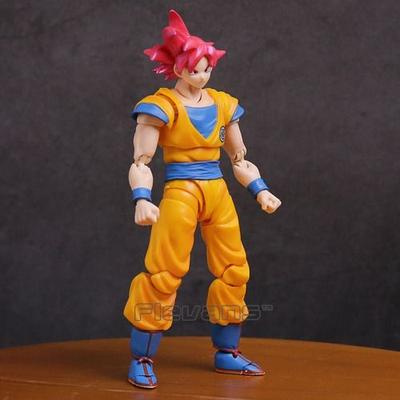 Boneco Brinquedo Goku SSJ Super Saiyajin Articulado Dragon Ball Z