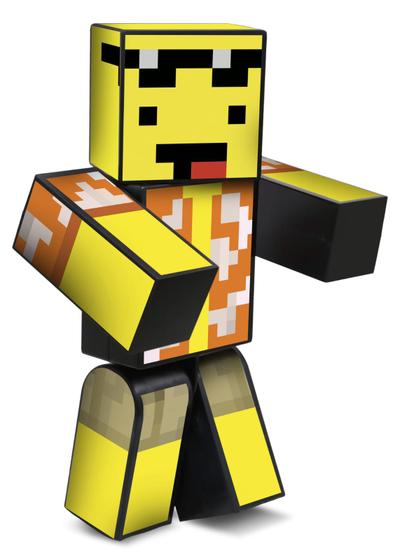 Kit 3 Bonecos Minecraft Problems Melzinha Mel 35 Cm - Algazarra - Boneco  Minecraft - Magazine Luiza