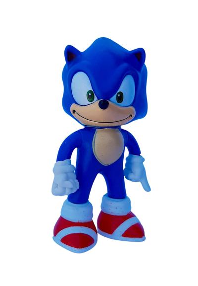 Boneco Sonic Vermelho 16cm Caneca 350m Sega Coleção (cores