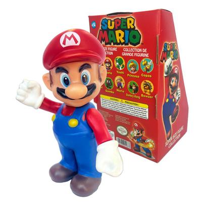 Super Mario, Luigi, Princesa e Yoshi - kit 4 bonecos grandes - Super Size  Figure Collection - Bonecos - Magazine Luiza