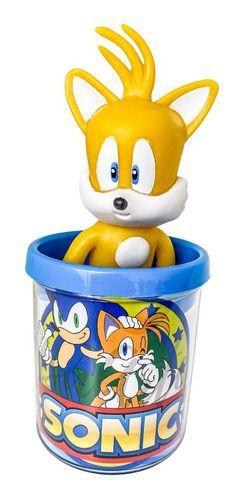 Boneco Sonic Amarelo Action Figure Personagem Articulado - R$ 79,9