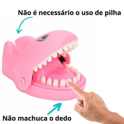 Toyvian Jogos De Mesa Brinquedos De Dentes De Dentista Prático Brinquedo De  Morder Dedo Infantil Mini Brinquedo Mordedor Jogo De Brinquedos Novidade