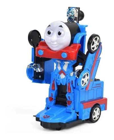 Kit 3 Brinquedo Trem Thomas Trenzinho Infantil Luz Som Bate