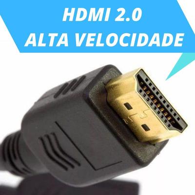 Cabo HDMI 2.0 4K UHD 3D Blindado c/Filtro 1,8m - PCSHOP Informática