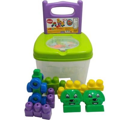 Brinquedo Educativo de Montar Pecinhas Com Cores Sortidas - ShopJJ -  Brinquedos, Bebe Reborn e Utilidades