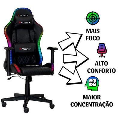 Cadeira Gamer Racer X Comfort Vermelha - Racer X Brasil