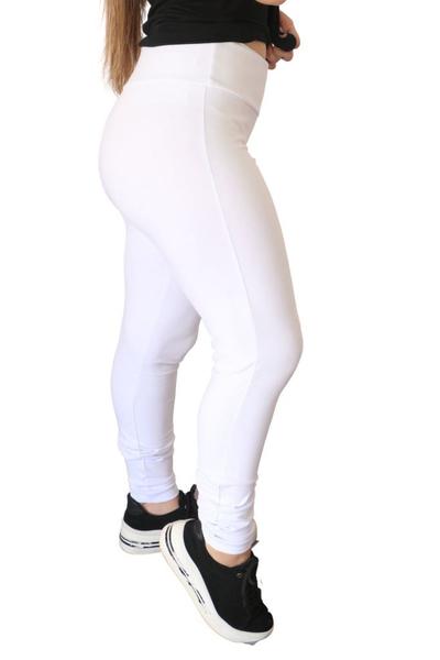 Calça sales branca academia