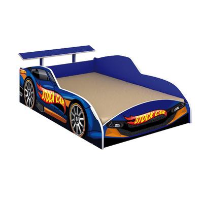 Jogo De Quarto Infantil Carro Stock Car Azul Marinho