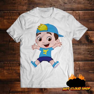 Camiseta Infantil Algodão Personalizada Luccas Neto