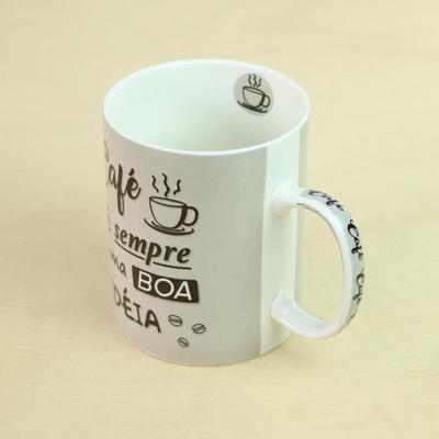 1 caneca xícara porcelana flork bento meme palito divertida