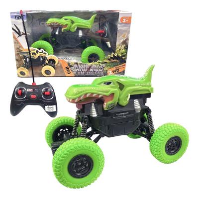 Carrinho Controle Remoto 4x4 Monster Presente Para Menino Cor Vermelho