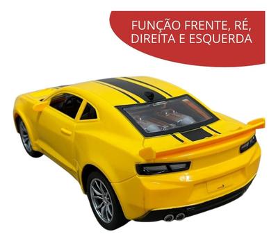 Brinquedo Infantil Carro Controle Remoto Modelo Camaro em Promoção