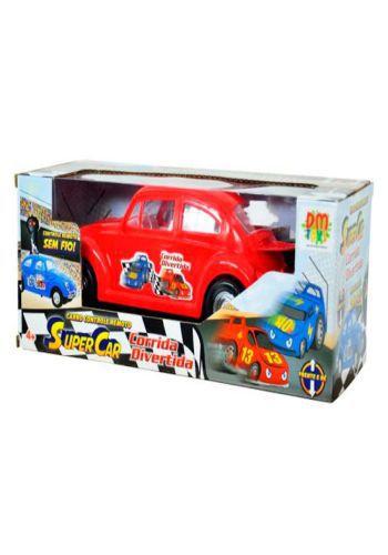 Carrinho Brinquedo Fusquinha De Controle Remoto Infantil Acende