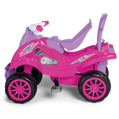 Motoca Quadriciclo Cross Turbo Calesita Pink - Carros a Pedal