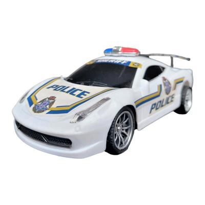 Brinquedo Infantil Carrinho De Policia Controle Remoto Luz