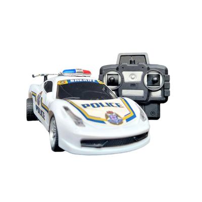 Brinquedo Infantil Carrinho De Policia Controle Remoto Luz