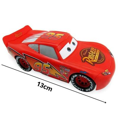 Carrinho Cars Corrida Fricção infantil Relâmpago Mcqueen Mate