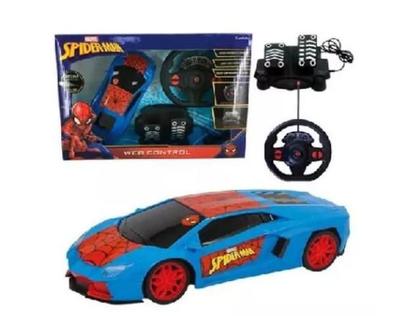 Carro de controle remoto do homem aranha