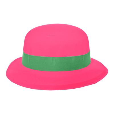 Chapeu Plastico Coquinho Neon - Verde - Atacado Contini