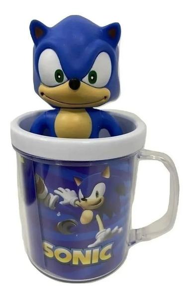 Boneco Sonic The Hedgehog 10cm Coleção Habibs