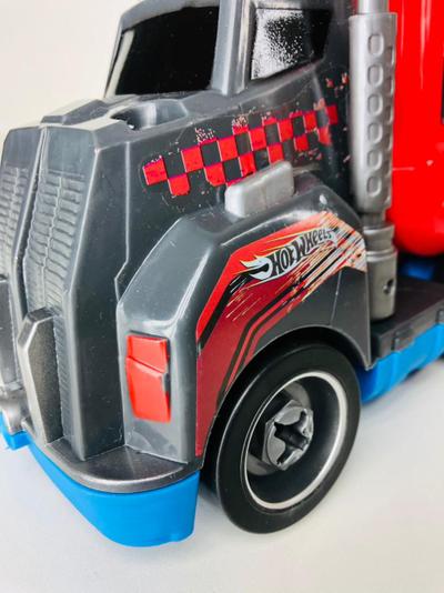 Caminhão de Brinquedo Hot Wheels Roda Livre Fun - Azul+Vermelho