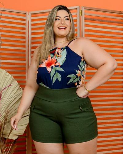 Conjunto Plus Size Blusa Estampada Short Roupas Femininas | Magalu Empresas | B2B e compras com CNPJ Conjunto Plus Size Blusa Estampada Short Roupas Femininas | Magalu Empresas | B2B e compras com CNPJ