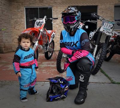 Motocross jérsei e calças criança roupas das crianças menino