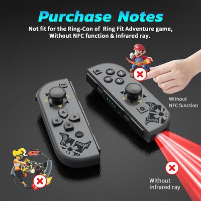 Controle Joystick Sem Fio Para Nintendo Switch Joy-con (l + r