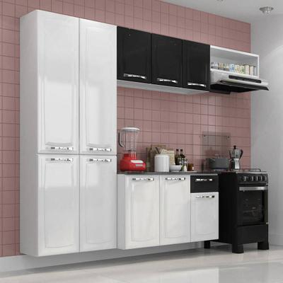 Cozinha Completa Colormaq Titanium 4 Peças em Aço 195x245x43,5cm