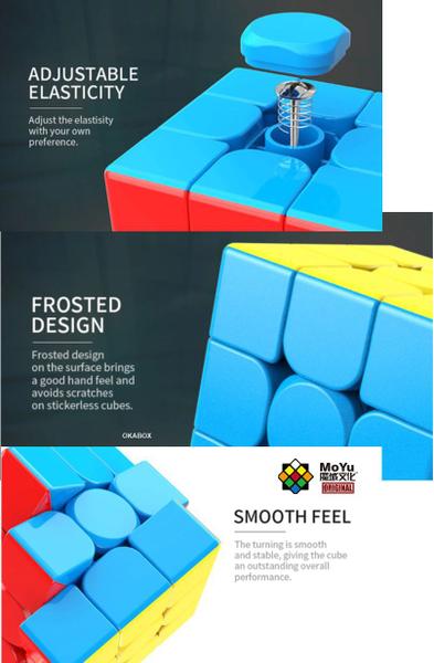 Cubo Mágico Profissional Moyu Mei Long 3x3 cubos mágicos brinquedo educativo