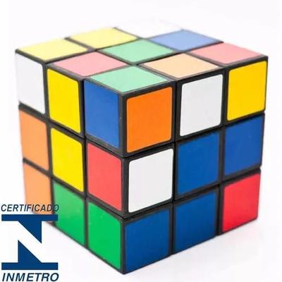 Cubo Magico 3x3 Brinquedo Antistress Dia das Crianças Cores