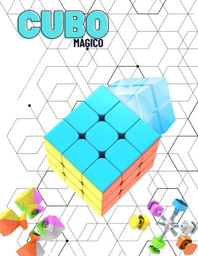 cubo mágico 2x2 profissional original moyu qualidade