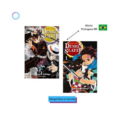 Demon Slayer Kimetsu No Yaiba, Mangá - Todos Volumes