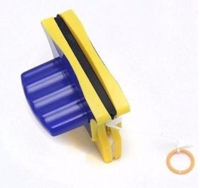 Duplo Limpador Rodo Esponja Limpa Vidro Magnético para Janela Box Aquário  Limpa Vidro Com Imã Magnético