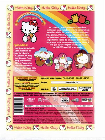 Dvd Hello Kitty - O Paraiso De Hello Kitty - Kitty Linda | Magalu