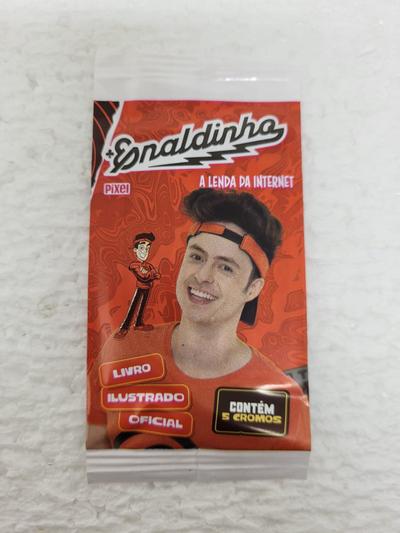 Livro - KIT ÁLBUM DO ENALDINHO + 50 FIGURINHAS: A LENDA DA