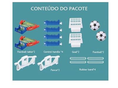 Jogo de Futebol Botão 2 times 2 seleçoes Mini Toys / Kits jogos Infantil  para Crianças Familia Diversão