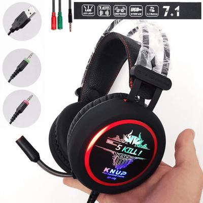 Fone Microfone Headset Para Jogos Gamer 7.1 para PC Notebook Xbox