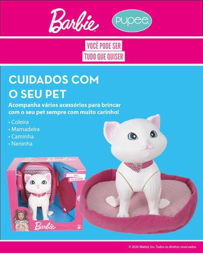 Gatinha Pet Da Barbie Cuidados Com A Blissa Pupee - 1258