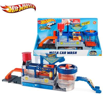 Conjunto e Pista - Hot Wheels City - Lava Rápido Mega Torre - Mattel