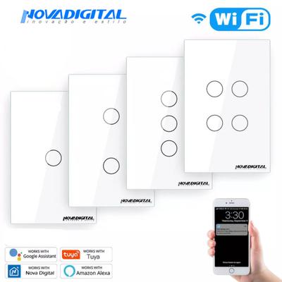 Interruptor Inteligente Wifi Nova Digital WsUsRf